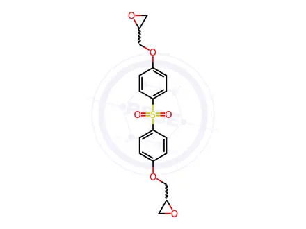 Chemical structure of 4,4'-Di(glycidyloxy)diphenyl sulfone