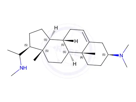 Chemical structure of (20S)-3β-(Dimethylamino)-20-methylaminopregn-5-ene