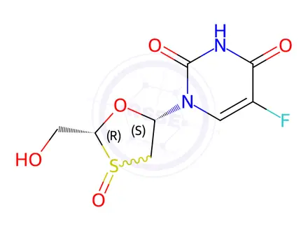 Chemical structure of Emtricitabine Impurity 72
