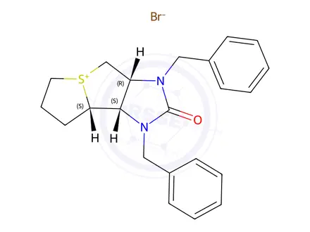Chemical structure of Biotin EP Impurity G Bromide