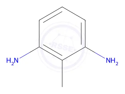 Chemical structure of 2-Methylbenzene-1,3-Diamine
