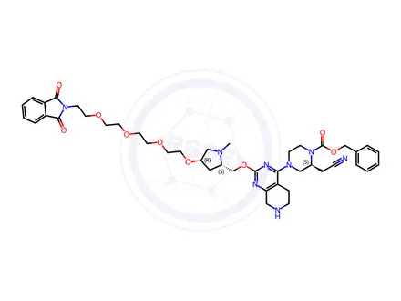 Chemical structure of K-Ras ligand-Linker Conjugate 1