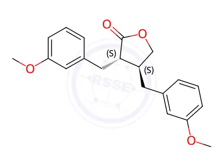 Chemical structure of Enterolactone Impurity 5