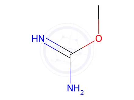 Chemical structure of O-methylisourea