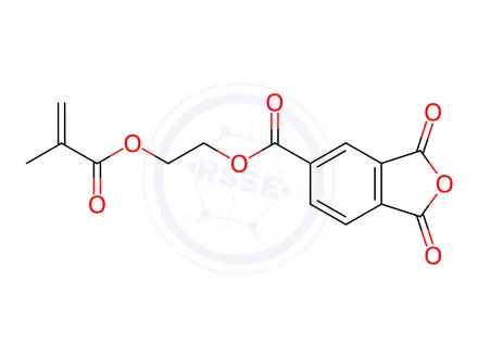 Chemical structure of 4-Methyacryloxyethyl Trimellitic Anhydride