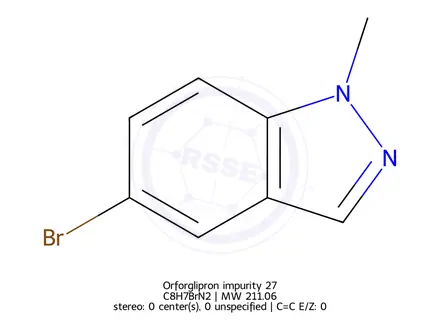 Chemical structure of Orforglipron Impurity 294