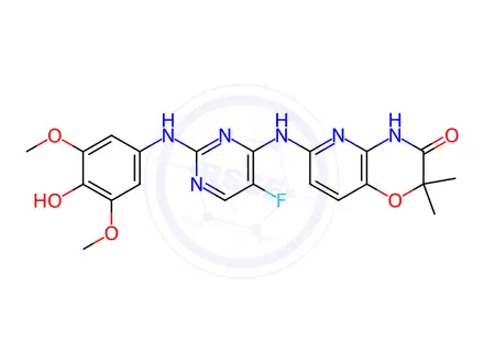 Chemical structure of Fostamatinib Impurity 4