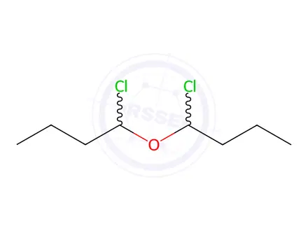 Chemical structure of 1,1'-oxybis[chlorobutane]