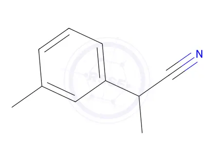 Chemical structure of 2-(m-Tolyl)propanenitrile