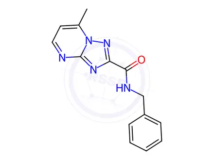 Chemical structure of n-Benzyl-7-methyl-[1,2,4]triazolo[1,5-a]pyrimidine-2-carboxamide