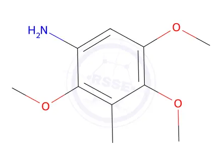 Chemical structure of 2,4,5-trimethoxy-3-methylaniline
