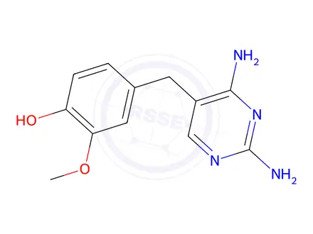 Chemical structure of Trimethoprim Impurity 55