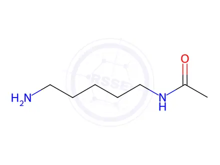 Chemical structure of N-(5-Aminopentyl)acetamide