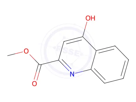 Chemical structure of methyl 4-oxo-1,4-dihydroquinoline-2-carboxylate