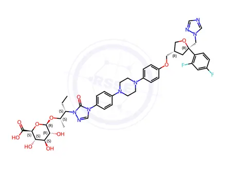 Chemical structure of Posaconazole Impurity 189