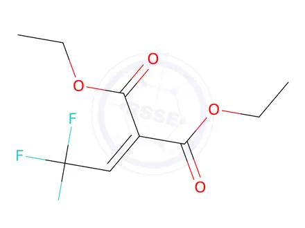 Chemical structure of Diethyl 2-(2,2,2-trifluoroethylidene)malonate