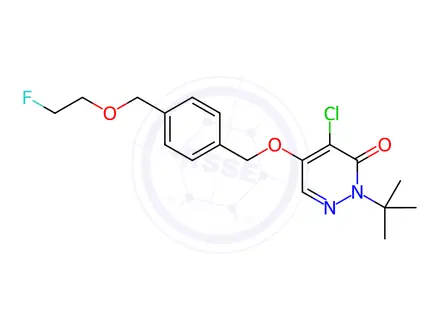 Chemical structure of Flurpiridaz