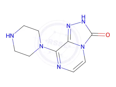 Chemical structure of 8-(Piperazin-1-yl)-[1,2,4]triazolo[4,3-a]pyrazin-3(2h)-one