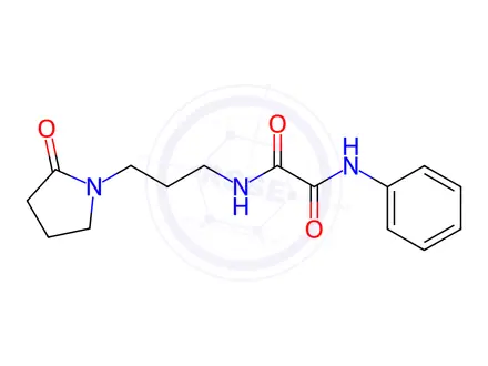 Chemical structure of N1-(3-(2-Oxopyrrolidin-1-yl)propyl)-N2-phenyloxalamide
