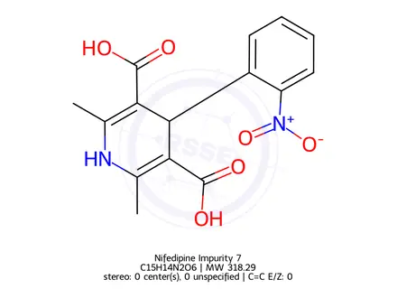 Chemical structure of Nifedipine Impurity 84