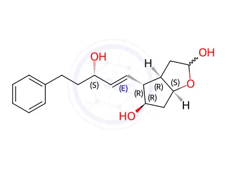 Chemical structure of Bimatoprost Impurity 60