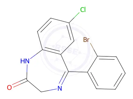 Chemical structure of Diazepam Impurity 37