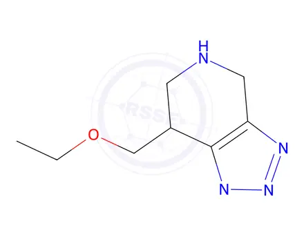 Chemical structure of 7-(Ethoxymethyl)-1-Methyl-4,5,6,7-Tetrahydro-1H-[1,2,3]Triazolo[4,5-C]Pyridine