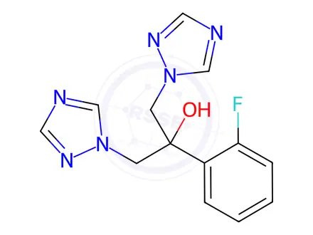 Chemical structure of Fluconazole Impurity K