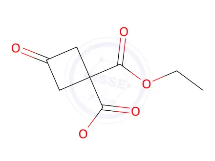 Chemical structure of 1,1-Diethyl 3-oxocyclobutane-1,1-dicarboxylate