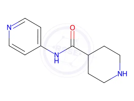 Chemical structure of PIPERIDINE-4-CARBOXYLIC ACID PYRIDIN-4-YLAMIDE