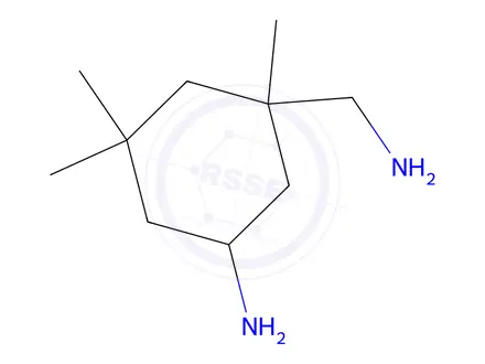 Chemical structure of (1R,3S)-3-(Aminomethyl)-3,5,5-trimethylcyclohexanamine