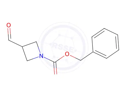 Chemical structure of Benzyl 3-forMylazetidine-1-carboxylate