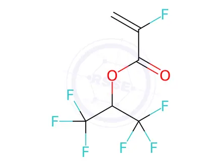 Chemical structure of Hexafluoroisopropyl 2-Fluoroacrylate