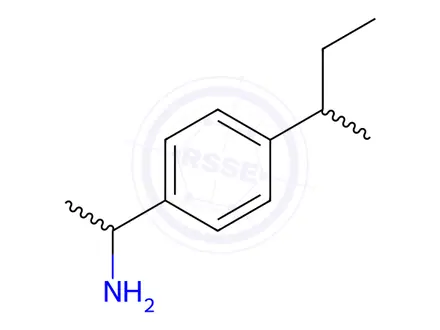 Chemical structure of 1-(4-sec-Butylphenyl)ethanamine