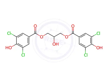 Chemical structure of Agaricoglyceride C