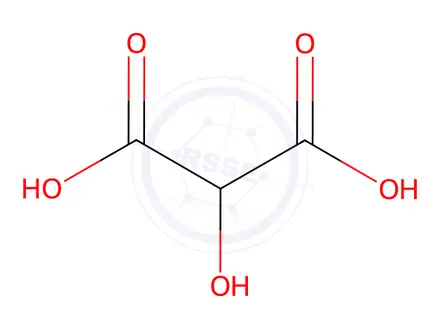 Chemical structure of Tartronic acid