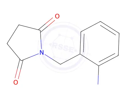 Chemical structure of 1-[(2-aminophenyl)methyl]pyrrolidine-2,5-dione