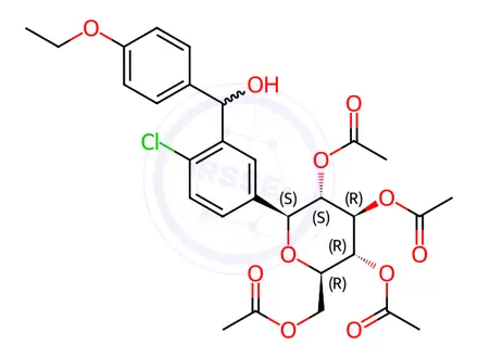 Chemical structure of Dapagliflozin Impurity 354