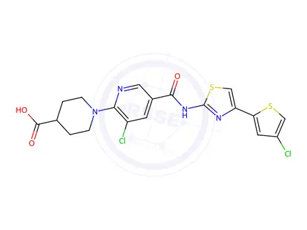Chemical structure of Avatrombopag Impurity 23
