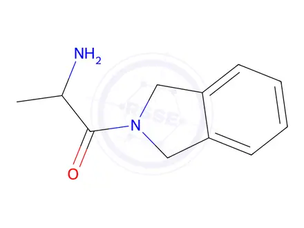 Chemical structure of 2-amino-1-(2,3-dihydro-1h-isoindol-2-yl)propan-1-one