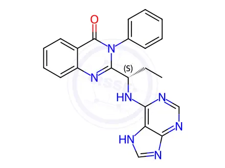 Chemical structure of Idelalisib Impurity 66