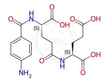 Chemical structure of Methotrexate Impurity 66