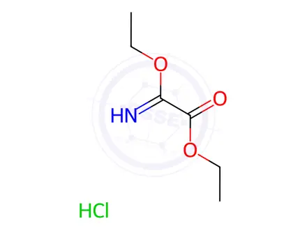 Chemical structure of Ethyl 2-ethoxy-2-iminoacetate Hydrochloride