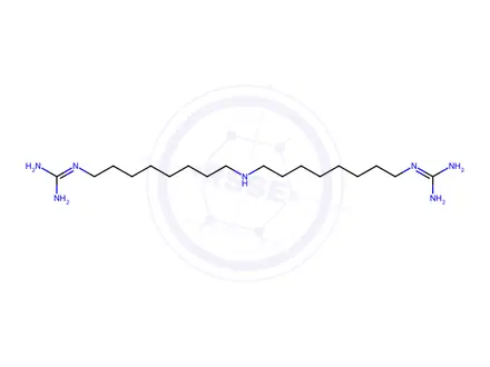 Chemical structure of Guazatine Tritrifluoroacetate