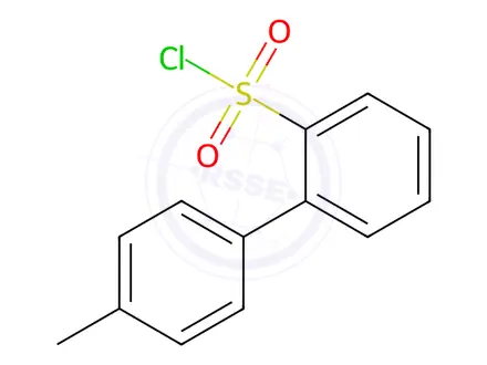 Chemical structure of [2-(4-Methylphenyl)phenyl]sulfonyl chloride