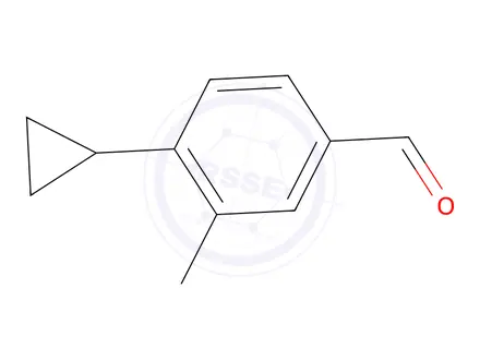Chemical structure of 4-Cyclopropyl-3-methylbenzaldehyde