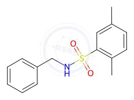 Chemical structure of N-Benzyl-2,5-dimethylbenzene-1-sulfonamide
