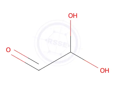 Chemical structure of 2,2-Dihydroxyacetaldehyde
