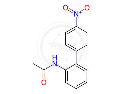 Chemical structure of N-(4-Nitro-[1,1-biphenyl]-2-yl)acetamide