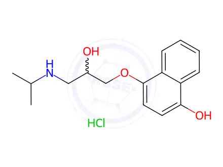 Chemical structure of Propranolol Impurity 21(Hydrochloride)